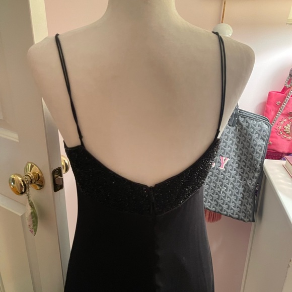 GORGEOUS LBD Beaded Bra Strappy from Barney’s - Picture 4 of 14